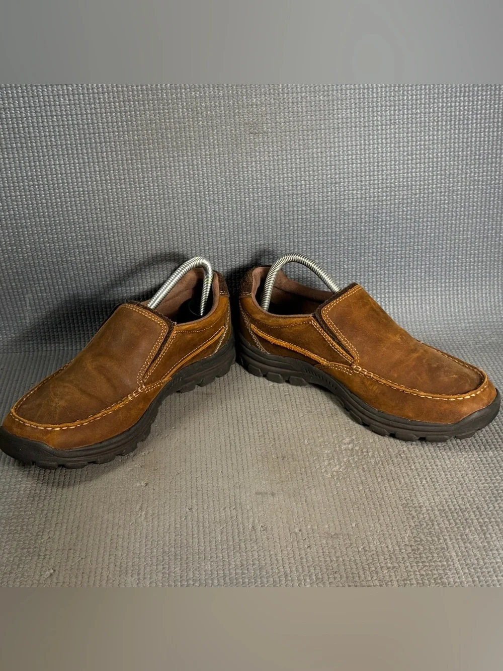 Skechers Men's USA‎ Braver Rayland Moc Toe Slip On Shoes Size 7.5